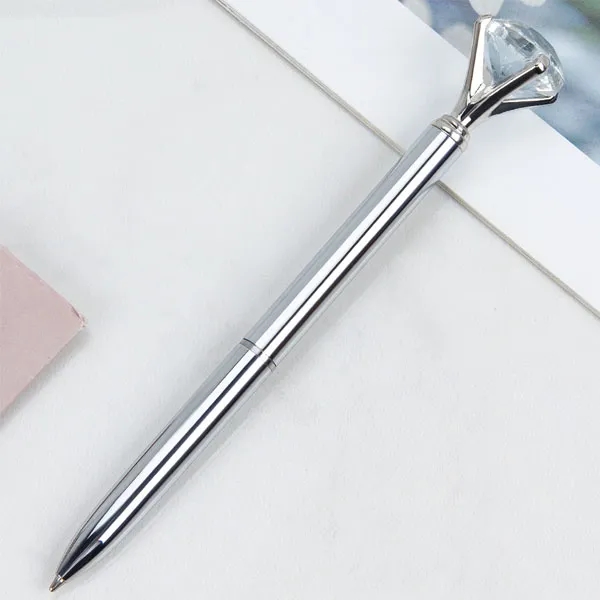 Luxury Big Diamond Ballpoint Pen - Luxury Big Diamond Ballpoint Pen - Image 5 of 10