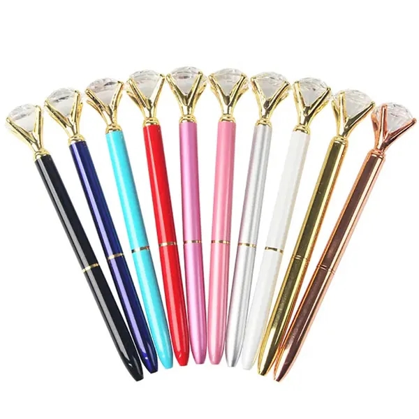 Luxury Big Diamond Ballpoint Pen - Luxury Big Diamond Ballpoint Pen - Image 8 of 10