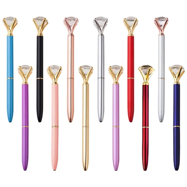 Luxury Big Diamond Ballpoint Pen - Luxury Big Diamond Ballpoint Pen - Image 10 of 10