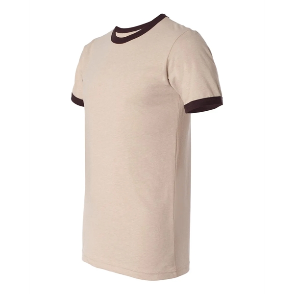BELLA + CANVAS Jersey Heather Ringer Tee - BELLA + CANVAS Jersey Heather Ringer Tee - Image 20 of 51