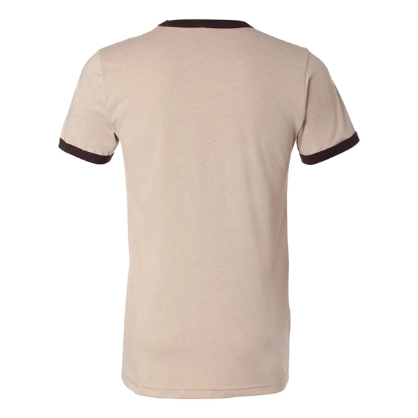 BELLA + CANVAS Jersey Heather Ringer Tee - BELLA + CANVAS Jersey Heather Ringer Tee - Image 21 of 51