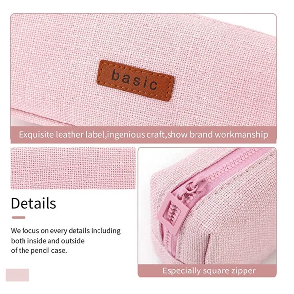 Student Pencil Case Large Capacity Zipper Pouch - Student Pencil Case Large Capacity Zipper Pouch - Image 1 of 5