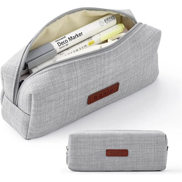 Student Pencil Case Large Capacity Zipper Pouch - Student Pencil Case Large Capacity Zipper Pouch - Image 3 of 5