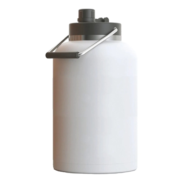 RTIC Ringed Stainless Steel One Gallon Jug - RTIC Ringed Stainless Steel One Gallon Jug - Image 11 of 21