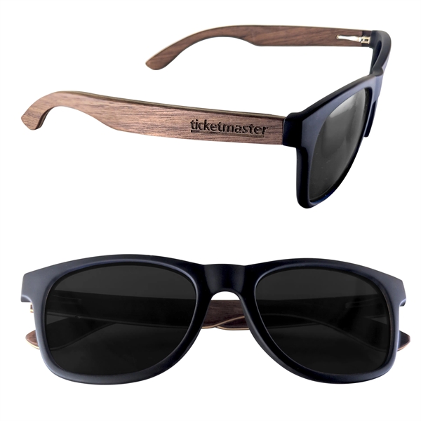 Polarized or Mirror Wood Miami Sunglasses - Polarized or Mirror Wood Miami Sunglasses - Image 8 of 18