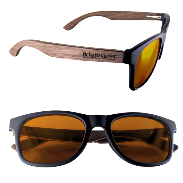 Polarized or Mirror Wood Miami Sunglasses - Polarized or Mirror Wood Miami Sunglasses - Image 13 of 18