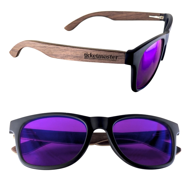 Polarized or Mirror Wood Miami Sunglasses - Polarized or Mirror Wood Miami Sunglasses - Image 15 of 18