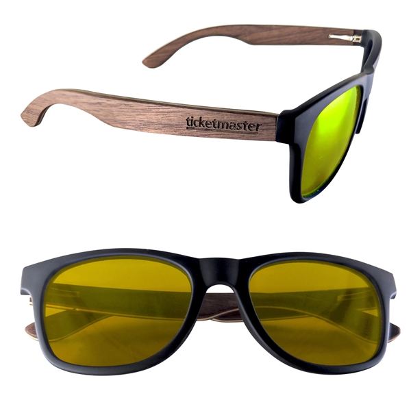 Polarized or Mirror Wood Miami Sunglasses - Polarized or Mirror Wood Miami Sunglasses - Image 17 of 18