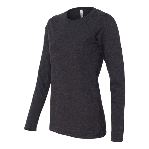 BELLA + CANVAS Women's Relaxed Jersey Long Sleeve Tee - BELLA + CANVAS Women's Relaxed Jersey Long Sleeve Tee - Image 17 of 25