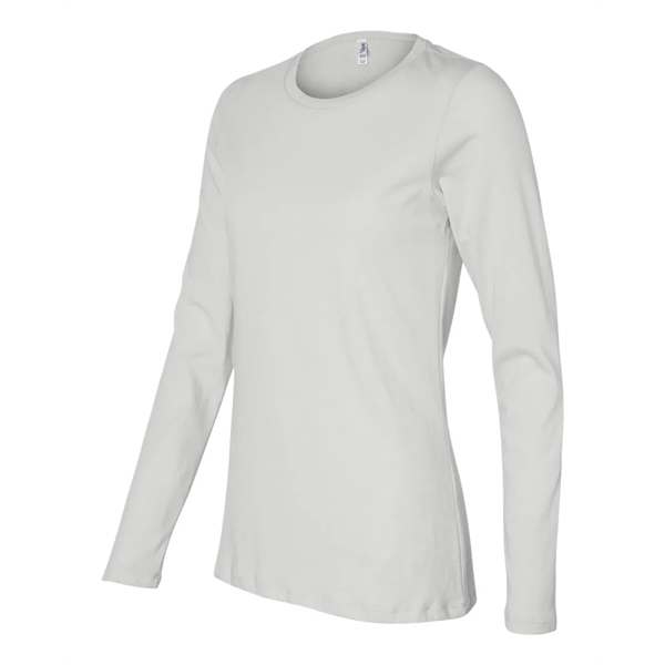 BELLA + CANVAS Women's Relaxed Jersey Long Sleeve Tee - BELLA + CANVAS Women's Relaxed Jersey Long Sleeve Tee - Image 15 of 25