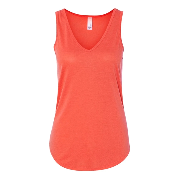 BELLA + CANVAS Women's Flowy V-Neck Tank - BELLA + CANVAS Women's Flowy V-Neck Tank - Image 13 of 39