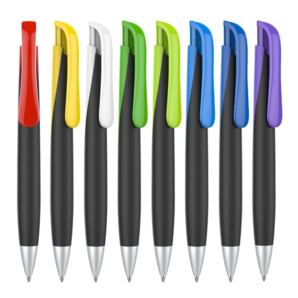Creative Colorful Retractable Click Ballpoint Pen - Creative Colorful Retractable Click Ballpoint Pen - Image 0 of 3