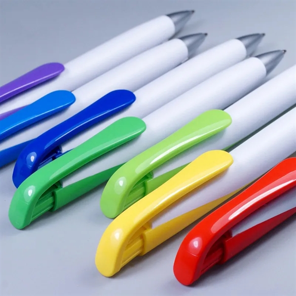 Creative Colorful Retractable Click Ballpoint Pen - Creative Colorful Retractable Click Ballpoint Pen - Image 2 of 3