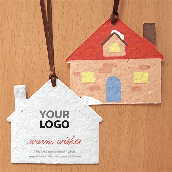 Cozy Home Seed Paper Ornaments - Cozy Home Seed Paper Ornaments - Image 0 of 0