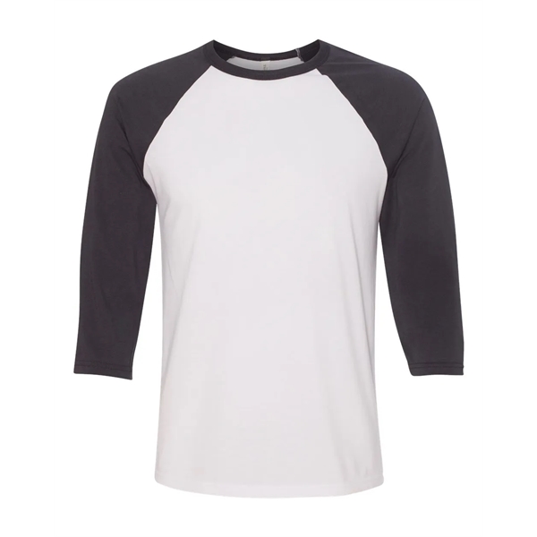 BELLA + CANVAS Three-Quarter Sleeve Baseball Tee - BELLA + CANVAS Three-Quarter Sleeve Baseball Tee - Image 50 of 93