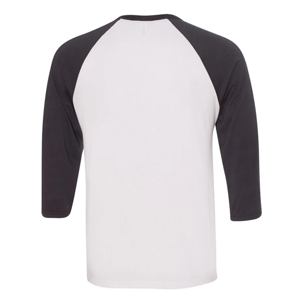 BELLA + CANVAS Three-Quarter Sleeve Baseball Tee - BELLA + CANVAS Three-Quarter Sleeve Baseball Tee - Image 52 of 93