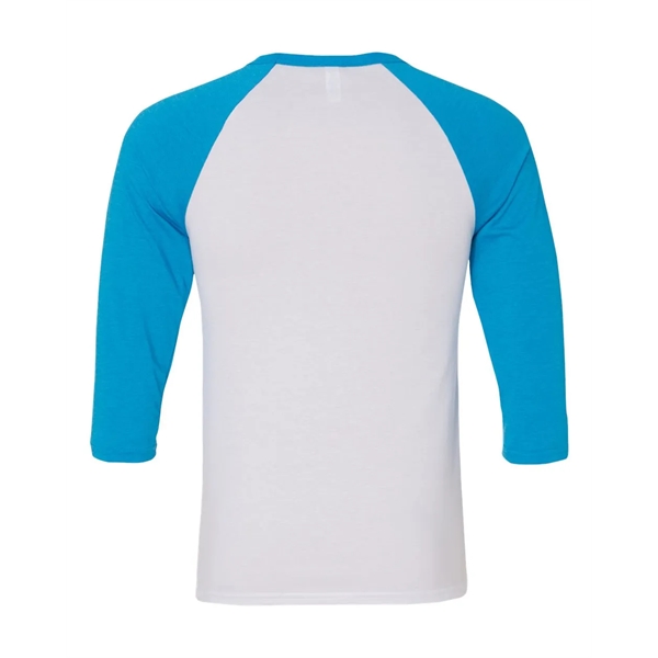BELLA + CANVAS Three-Quarter Sleeve Baseball Tee - BELLA + CANVAS Three-Quarter Sleeve Baseball Tee - Image 76 of 93