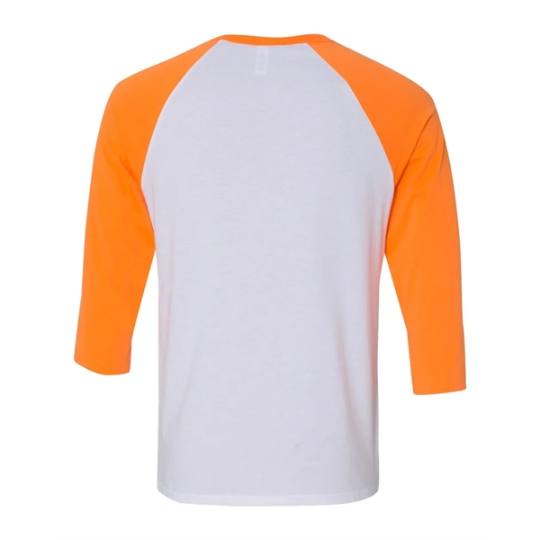 BELLA + CANVAS Three-Quarter Sleeve Baseball Tee - BELLA + CANVAS Three-Quarter Sleeve Baseball Tee - Image 79 of 93