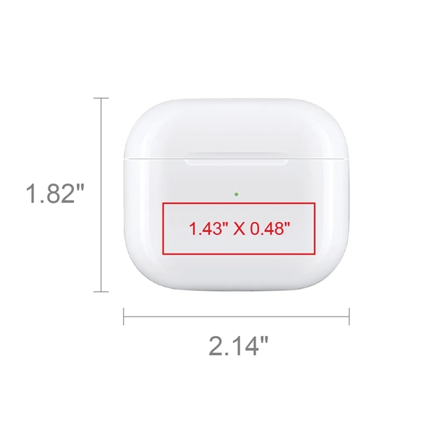 Apple AirPods 3rd Gen with Lightning Charging Case - Apple AirPods 3rd Gen with Lightning Charging Case - Image 8 of 10