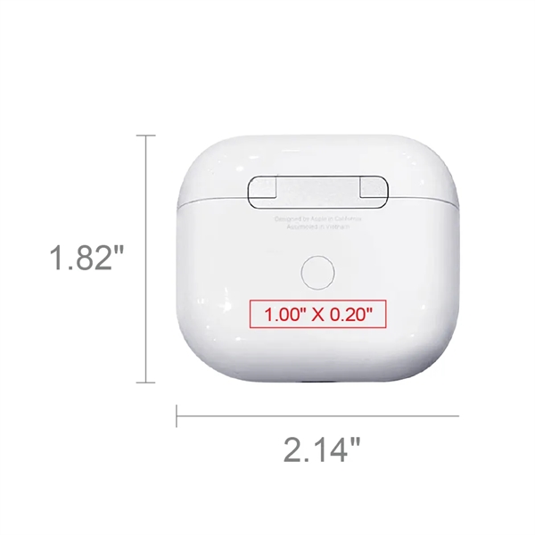 Apple AirPods 3rd Gen with Lightning Charging Case - Apple AirPods 3rd Gen with Lightning Charging Case - Image 9 of 10