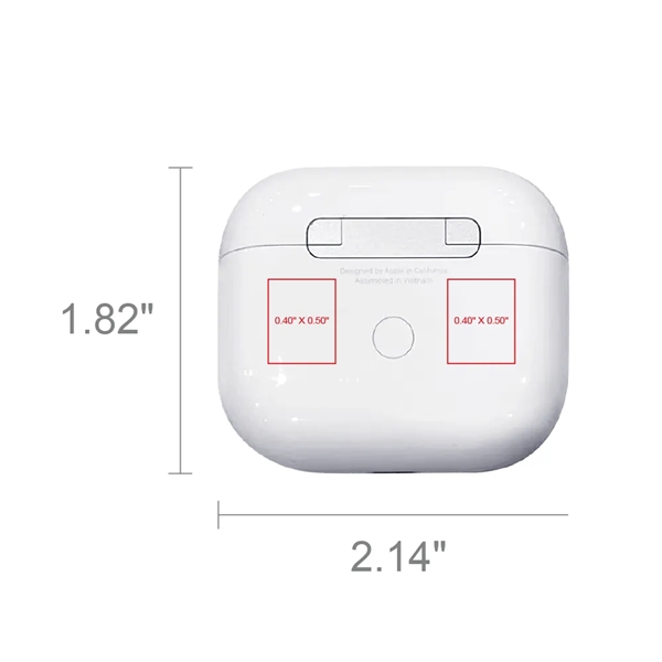 Apple AirPods 3rd Gen with Lightning Charging Case - Apple AirPods 3rd Gen with Lightning Charging Case - Image 10 of 10