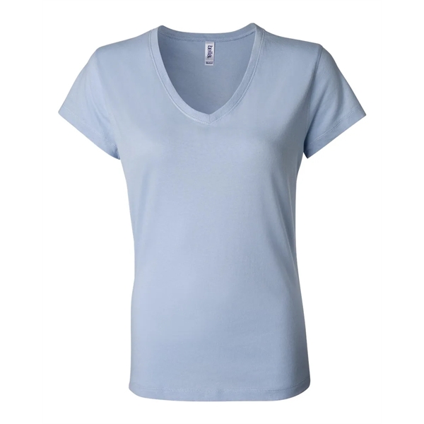 BELLA + CANVAS Women's Jersey V-Neck Tee - BELLA + CANVAS Women's Jersey V-Neck Tee - Image 41 of 42