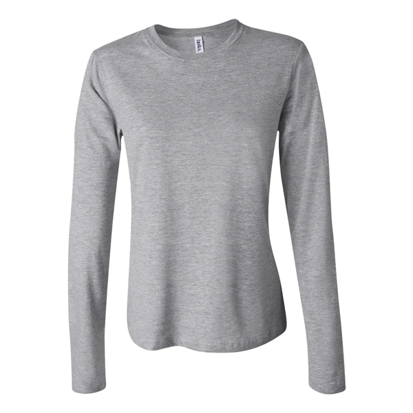 BELLA + CANVAS Women's Jersey Long Sleeve Tee - BELLA + CANVAS Women's Jersey Long Sleeve Tee - Image 1 of 39