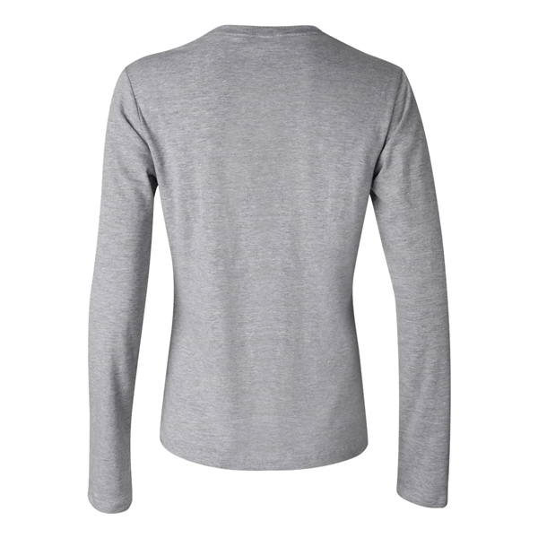 BELLA + CANVAS Women's Jersey Long Sleeve Tee - BELLA + CANVAS Women's Jersey Long Sleeve Tee - Image 3 of 39