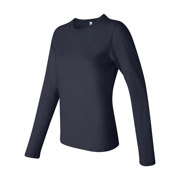 BELLA + CANVAS Women's Jersey Long Sleeve Tee - BELLA + CANVAS Women's Jersey Long Sleeve Tee - Image 16 of 39