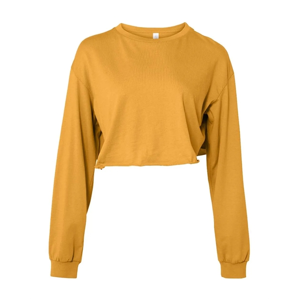 BELLA + CANVAS FWD Fashion Women's Crop Long Sleeve Tee - BELLA + CANVAS FWD Fashion Women's Crop Long Sleeve Tee - Image 10 of 24