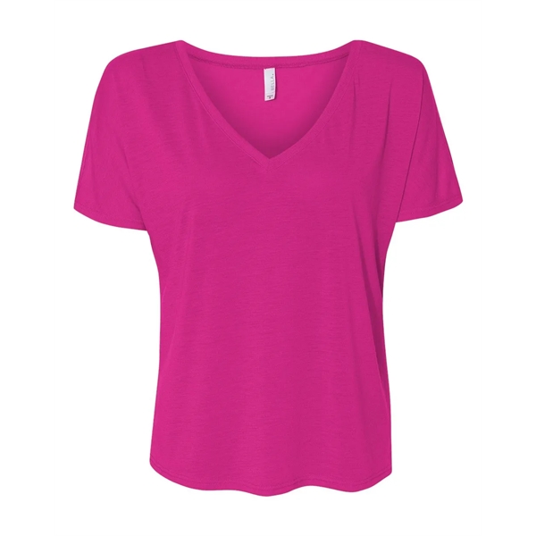 BELLA + CANVAS Women's Slouchy V-Neck Tee - BELLA + CANVAS Women's Slouchy V-Neck Tee - Image 3 of 63