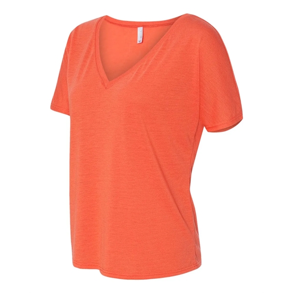 BELLA + CANVAS Women's Slouchy V-Neck Tee - BELLA + CANVAS Women's Slouchy V-Neck Tee - Image 19 of 63