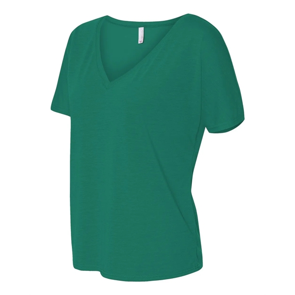 BELLA + CANVAS Women's Slouchy V-Neck Tee - BELLA + CANVAS Women's Slouchy V-Neck Tee - Image 28 of 63
