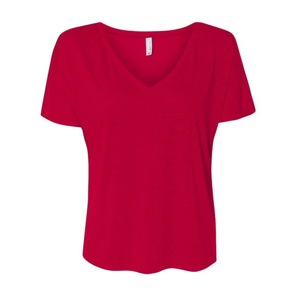 BELLA + CANVAS Women's Slouchy V-Neck Tee - BELLA + CANVAS Women's Slouchy V-Neck Tee - Image 45 of 63