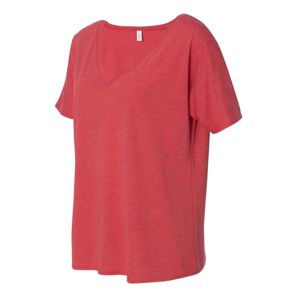 BELLA + CANVAS Women's Slouchy V-Neck Tee - BELLA + CANVAS Women's Slouchy V-Neck Tee - Image 48 of 63