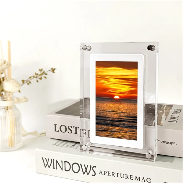 Acrylic Digital Photo Frame - Acrylic Digital Photo Frame - Image 6 of 8