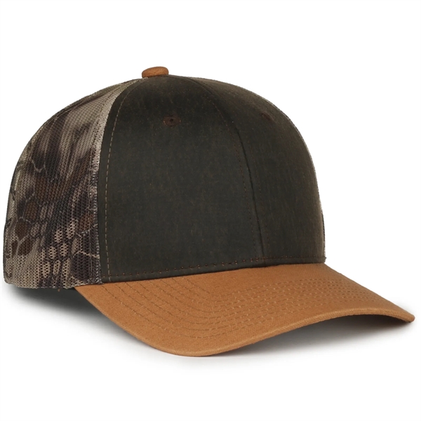 Custom Premium Rugged Camo Trucker