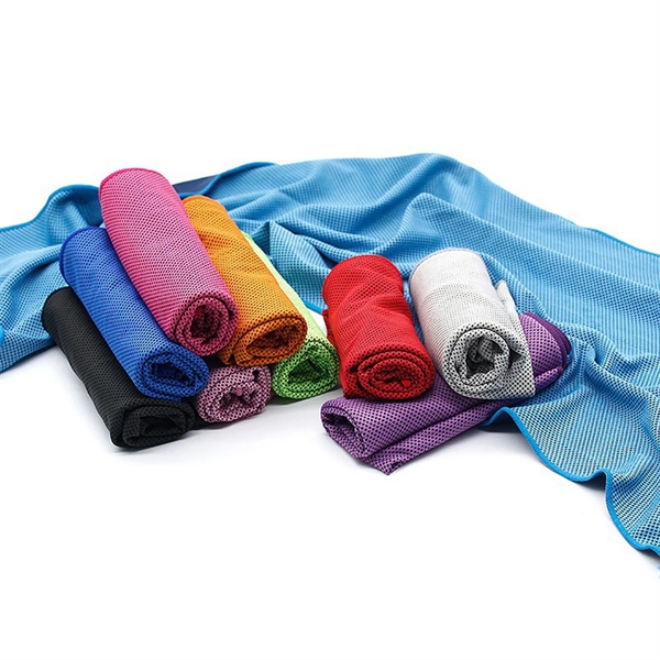 100% Polyester Magic Quick Dry Cooling Towel - 100% Polyester Magic Quick Dry Cooling Towel - Image 1 of 1