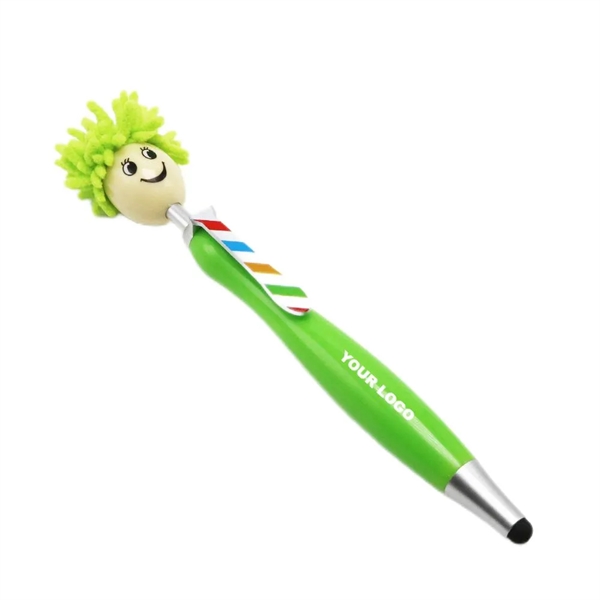 Silly Head Stylus Ballpoint Pen - Silly Head Stylus Ballpoint Pen - Image 1 of 4