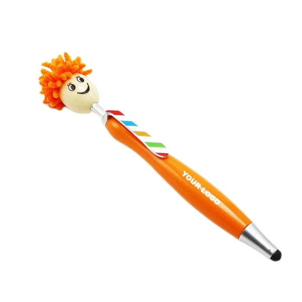 Silly Head Stylus Ballpoint Pen - Silly Head Stylus Ballpoint Pen - Image 3 of 4