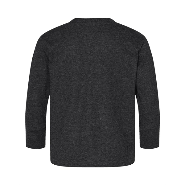 Rabbit Skins Toddler Fine Jersey Long Sleeve Tee - Rabbit Skins Toddler Fine Jersey Long Sleeve Tee - Image 40 of 44