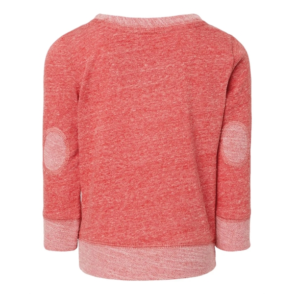 Rabbit Skins Toddler Harborside Melange French Terry Crew - Rabbit Skins Toddler Harborside Melange French Terry Crew - Image 10 of 11