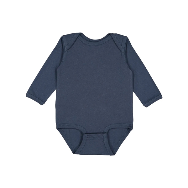 Rabbit Skins Infant Fine Jersey Long Sleeve Bodysuit - Rabbit Skins Infant Fine Jersey Long Sleeve Bodysuit - Image 7 of 23