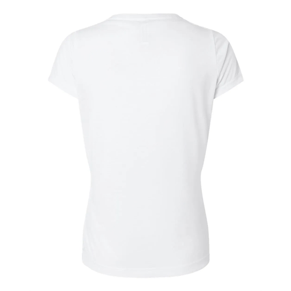 SubliVie Women's Polyester Sublimation V-Neck Tee - SubliVie Women's Polyester Sublimation V-Neck Tee - Image 2 of 2