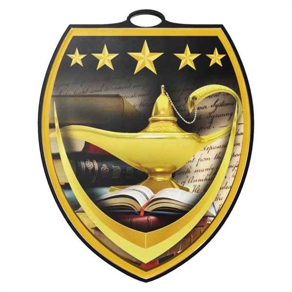 3" Vibraprint™ Shield Medal (Various Activities) - 3" Vibraprint™ Shield Medal (Various Activities) - Image 8 of 26