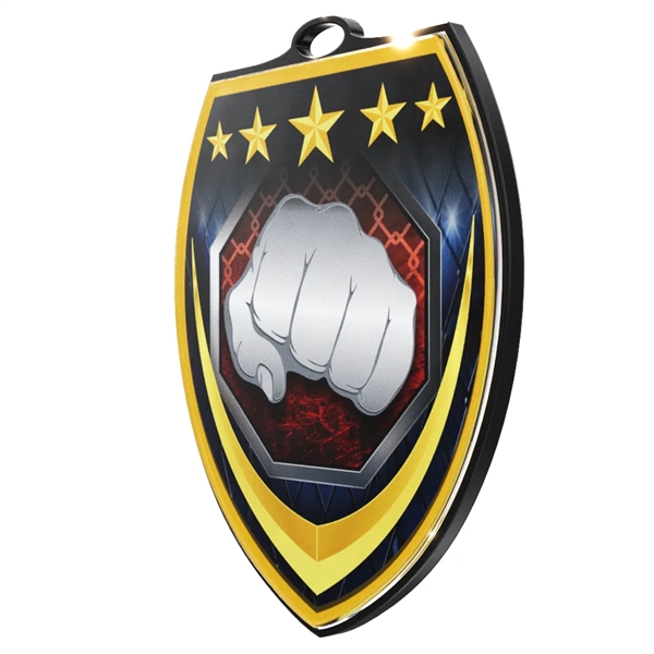 3" Vibraprint™ Shield Medal (Various Activities) - 3" Vibraprint™ Shield Medal (Various Activities) - Image 11 of 26