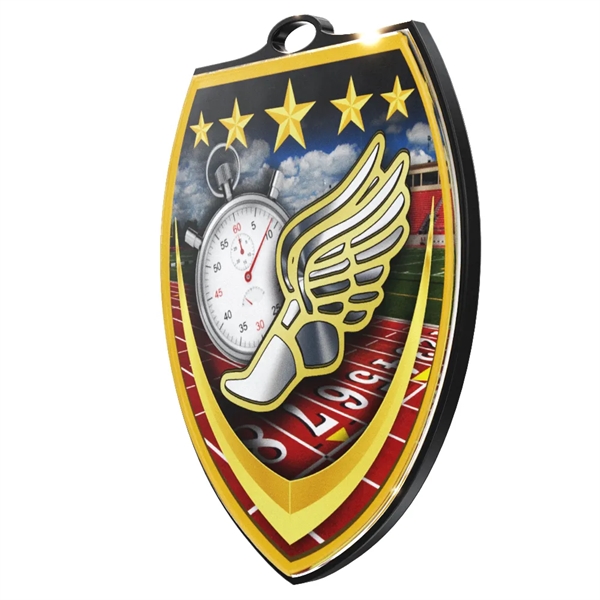 3" Vibraprint™ Shield Medal (Various Activities) - 3" Vibraprint™ Shield Medal (Various Activities) - Image 19 of 26