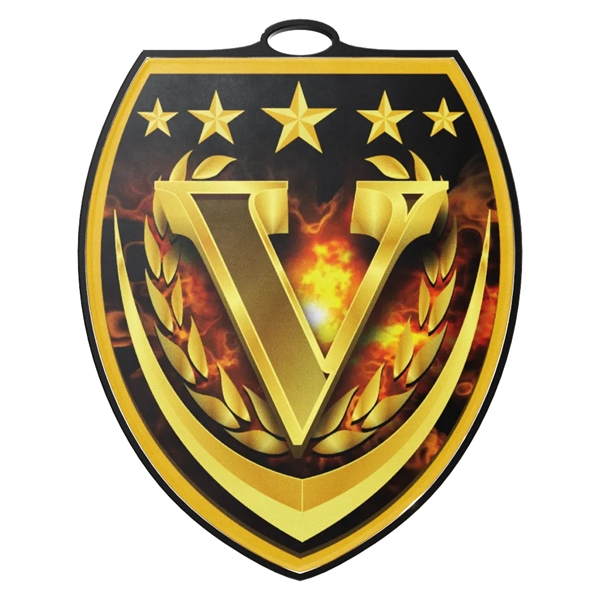 3" Vibraprint™ Shield Medal (Various Activities) - 3" Vibraprint™ Shield Medal (Various Activities) - Image 22 of 26