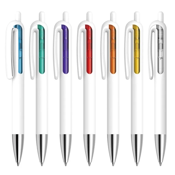 Creative Colorful Retractable Click Ballpoint Pen - Creative Colorful Retractable Click Ballpoint Pen - Image 0 of 4
