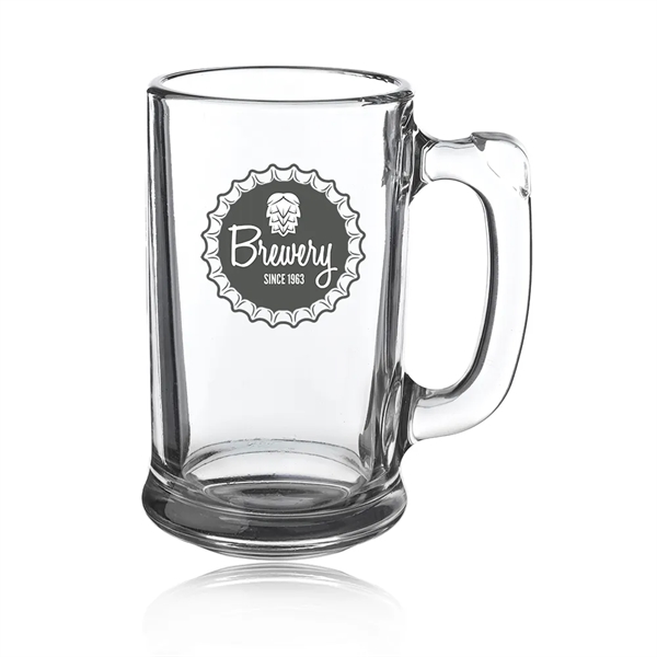 14 oz Munich Glass Beer Mug - 14 oz Munich Glass Beer Mug - Image 10 of 14